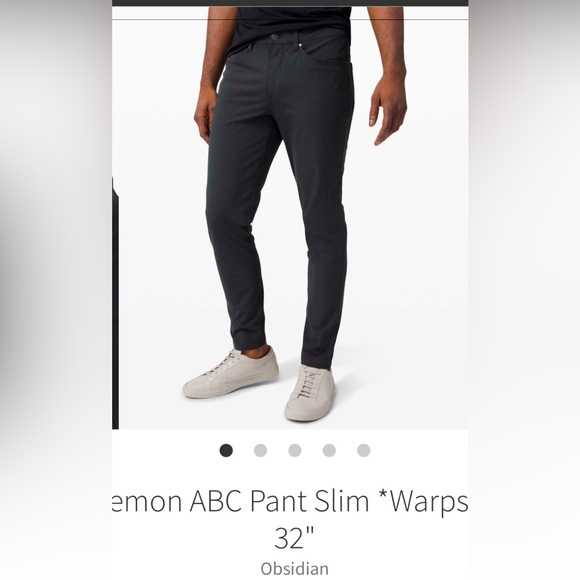 Lululemon ABC Pant Slim *Warpstreme